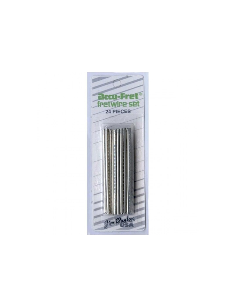 TRASTES BAJO DUNLOP CORTADOS JUEGO DE 24 6110