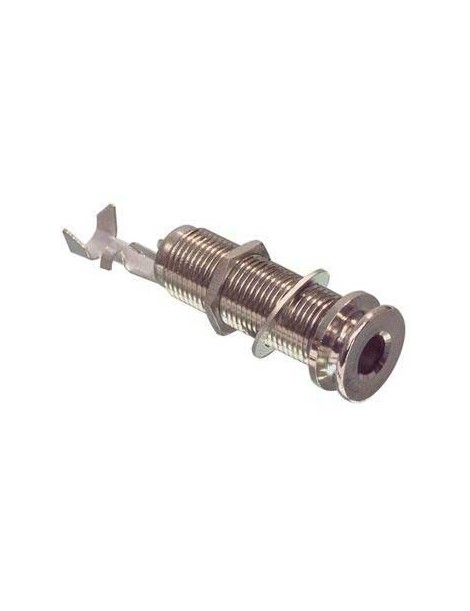 FICHA JACK H PARA CHASIS GUITARRA TIRO LARGO C/SUJETA CORREA .UNIDAD