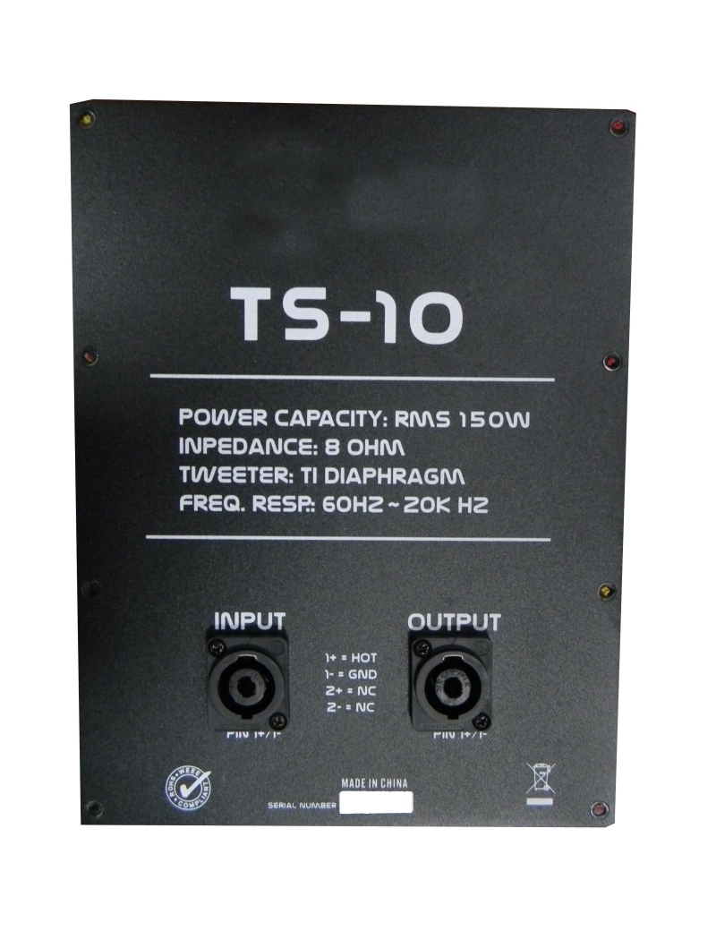 REPUESTO PLACA COMPLETA CROSSOVER ALTAVOZ 10"