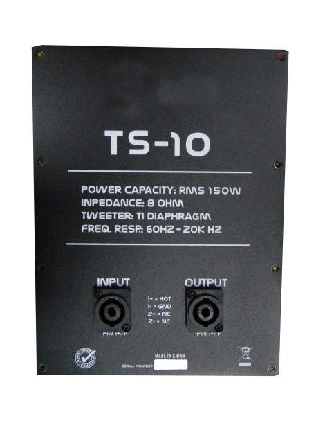 REPUESTO PLACA COMPLETA CROSSOVER ALTAVOZ 10"